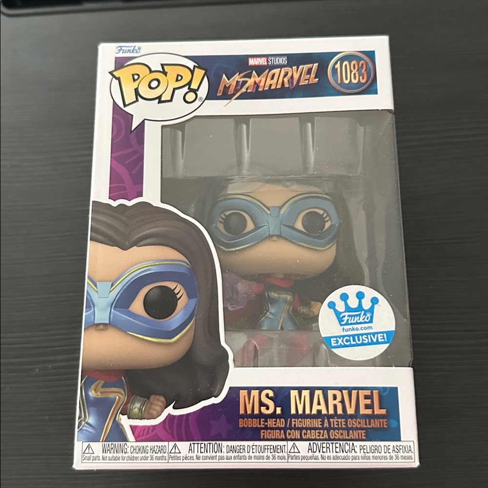 Funko Pop! - MS. MARVEL #1083 - Exclusive Sticker